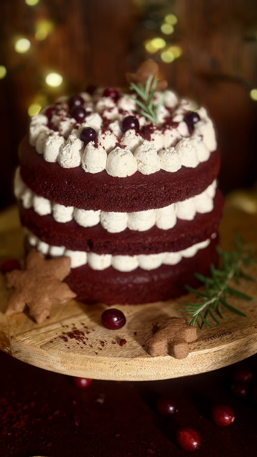 Sielski Świąteczny Tort